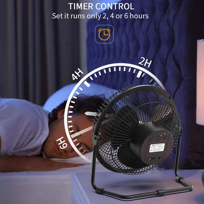 USB Rechargeable Desktop Air Circulation Fan