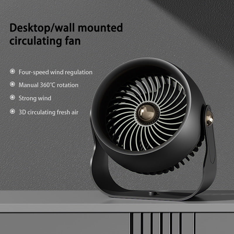 USB Rechargeable Desktop Fan