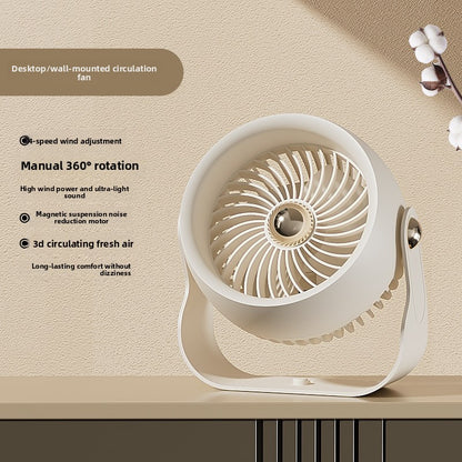 USB Rechargeable Desktop Fan
