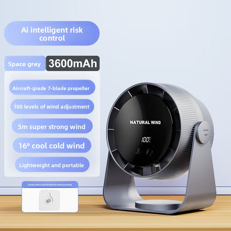 USB Rechargeable Desktop Fan