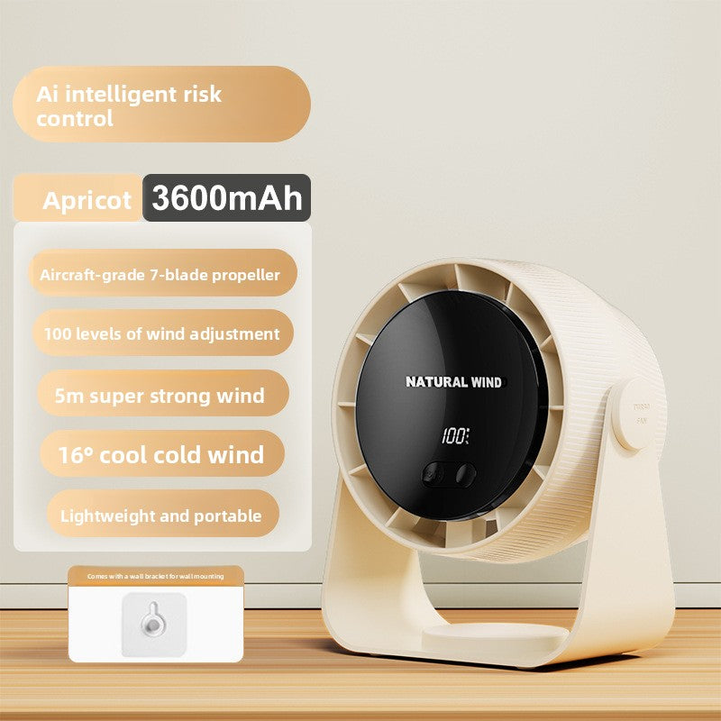USB Rechargeable Desktop Fan