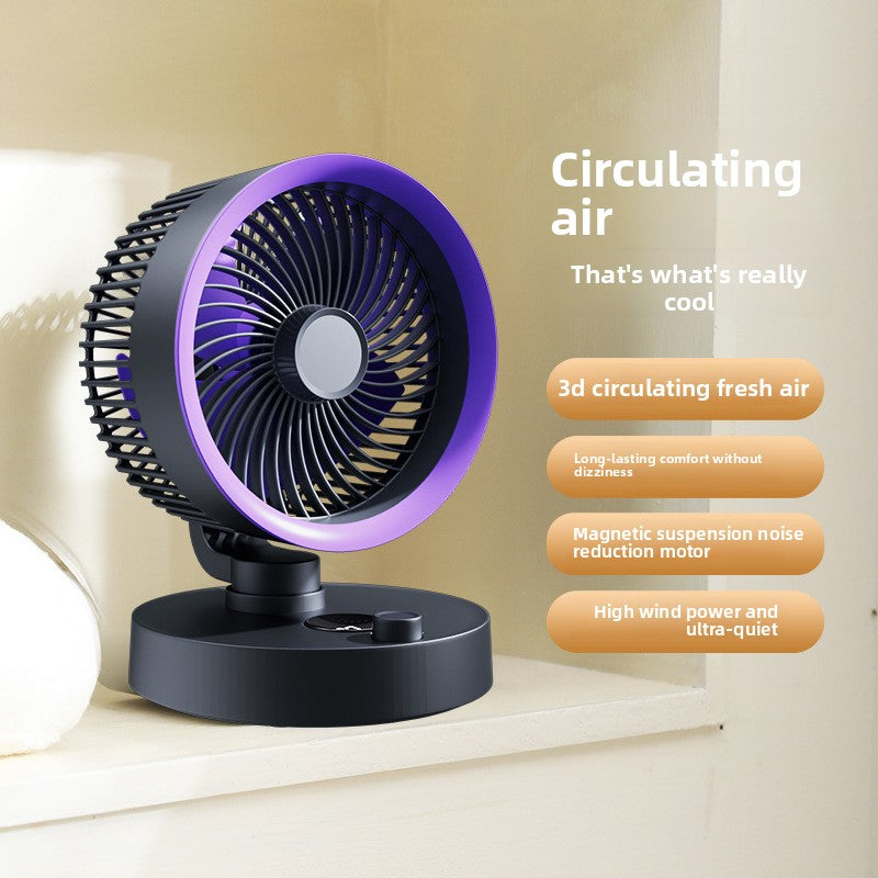 USB Rechargeable Desktop Fan