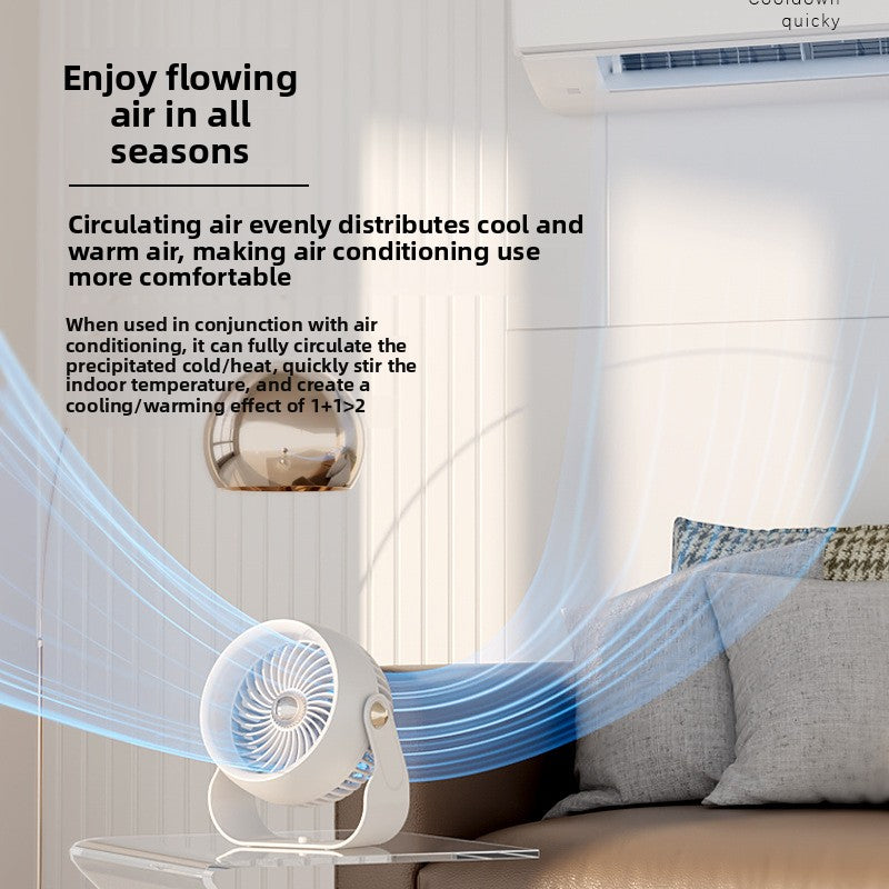 USB Rechargeable Desktop Fan
