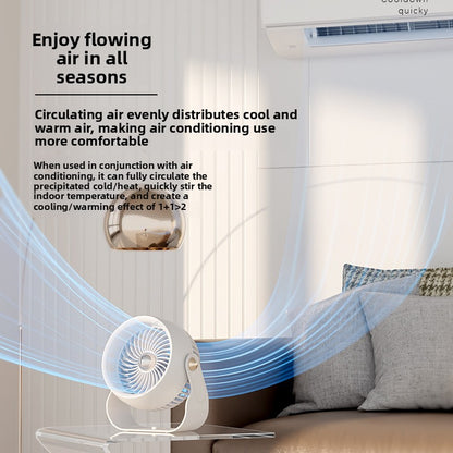USB Rechargeable Desktop Fan