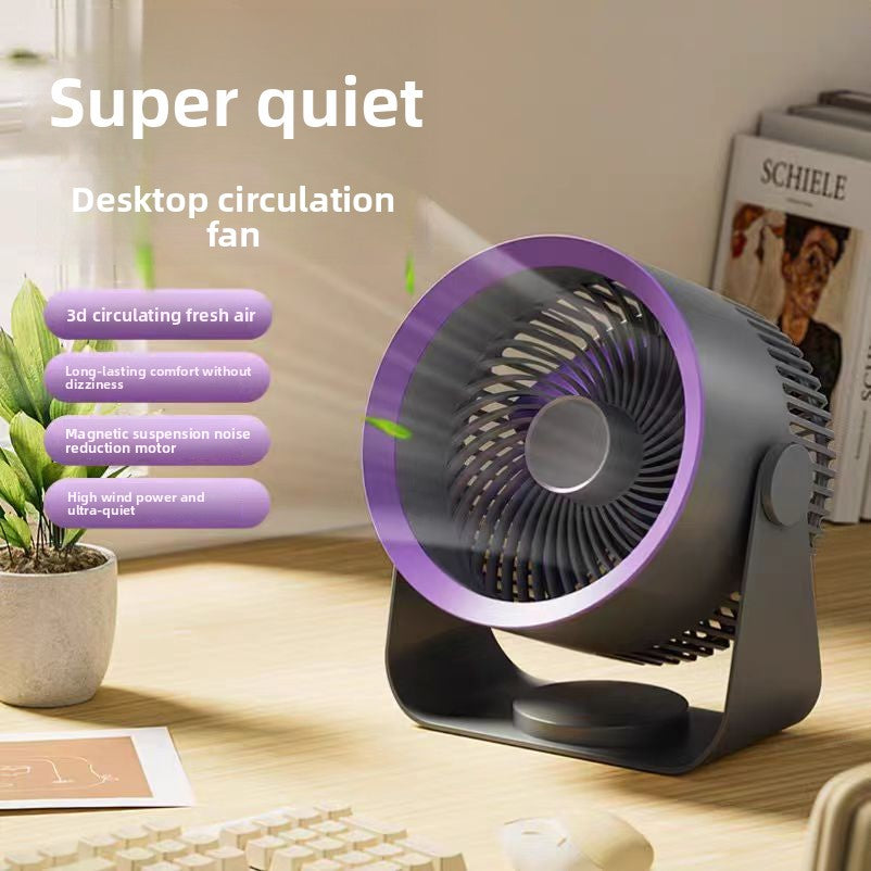USB Rechargeable Desktop Fan