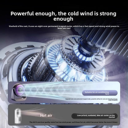 USB Rechargeable Desktop Fan with Wall Mount
