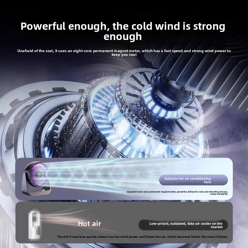 USB Rechargeable Desktop Fan with Wall Mount