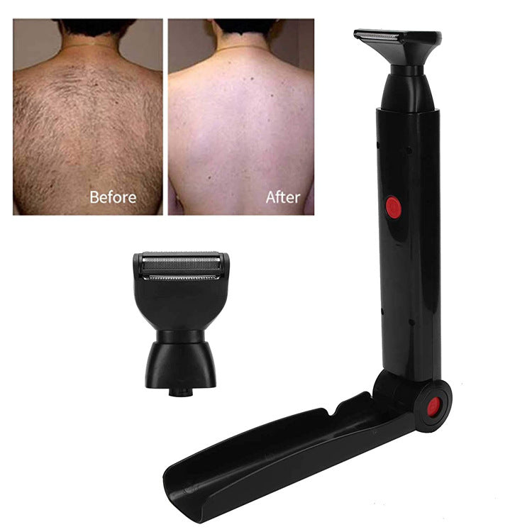 USB Rechargeable Double-headed Back Shaver