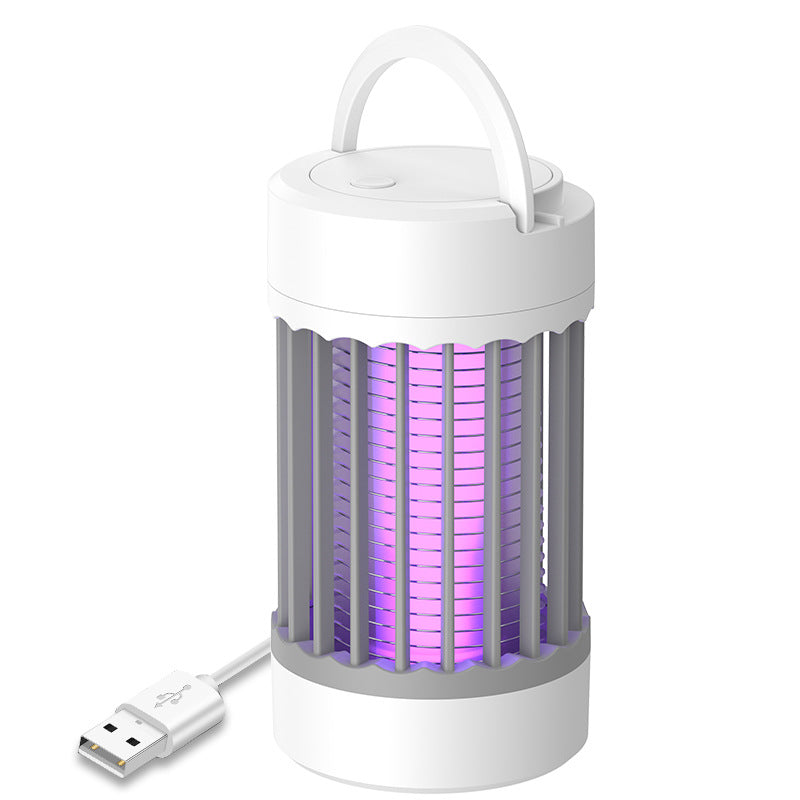 USB Rechargeable Electric Mosquito Killer Lamp with Purple Light