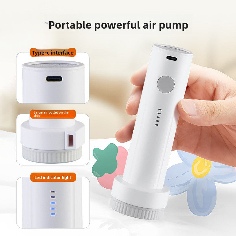 USB Rechargeable Electric Vacuum Pump for Storage Bags