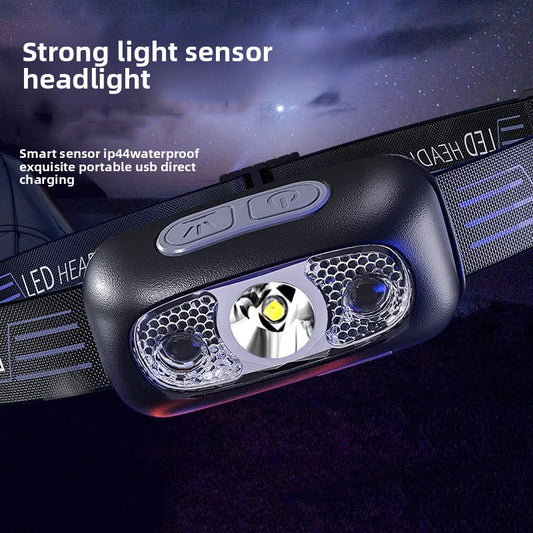 usb rechargeable fishing headlamp