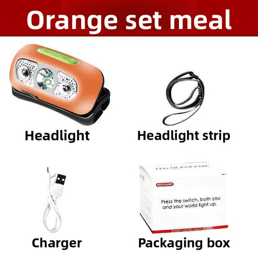 usb rechargeable fishing headlamp