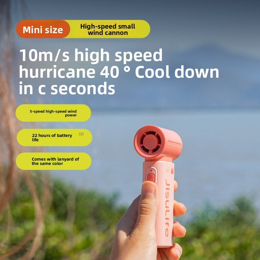 USB Rechargeable Handheld Bladeless Fan