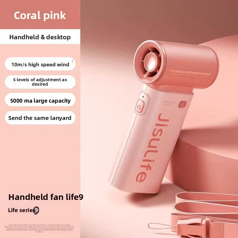 USB Rechargeable Handheld Bladeless Fan