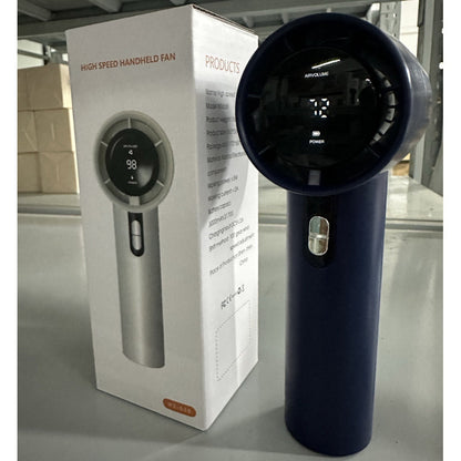 USB Rechargeable Handheld Fan with Digital Display