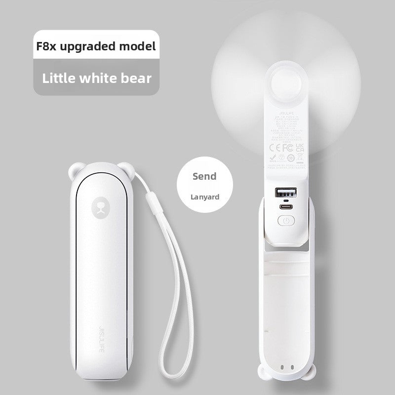 USB Rechargeable Handheld Folding Fan
