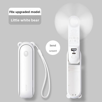 USB Rechargeable Handheld Folding Fan