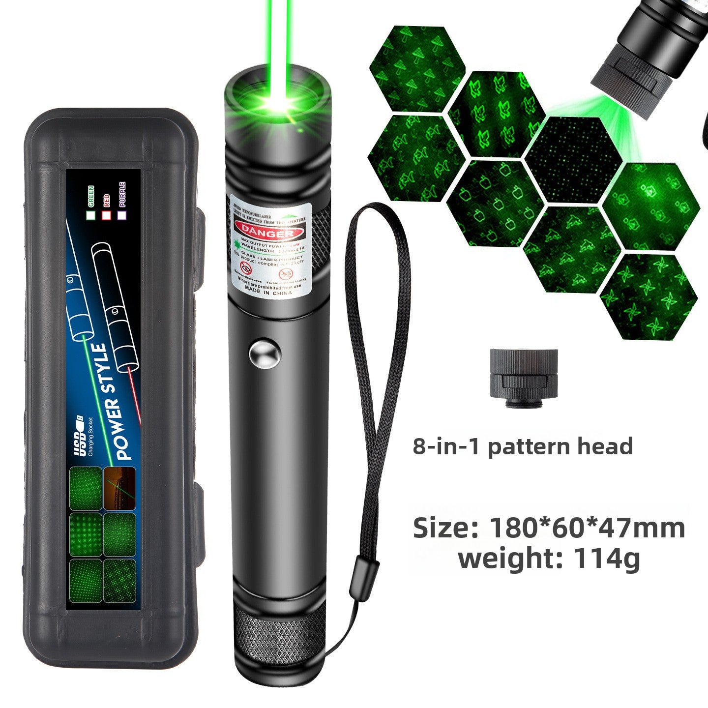 USB Rechargeable Laser Pointer