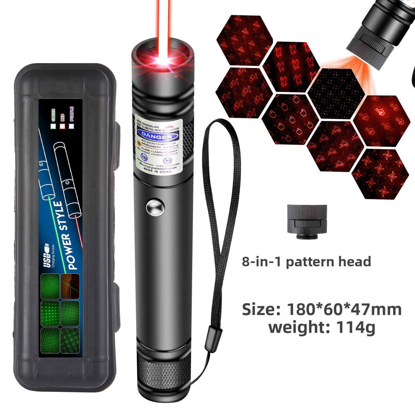 USB Rechargeable Laser Pointer