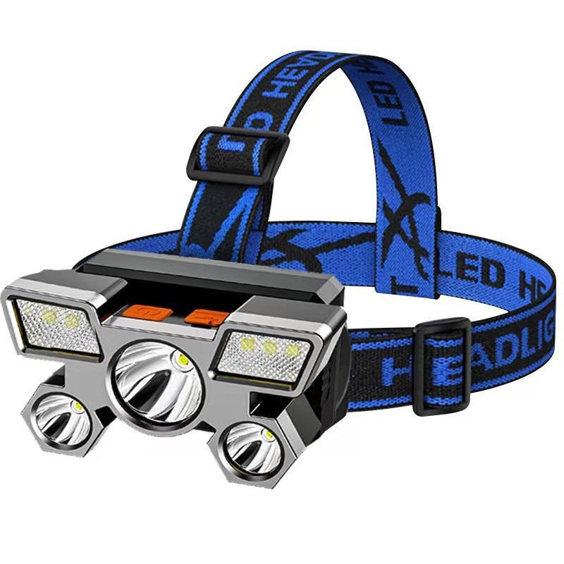 USB Rechargeable LED Headlamp for Outdoor Activities