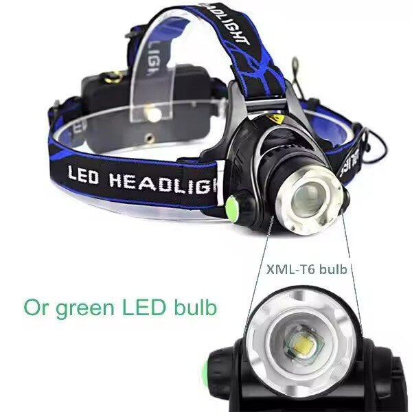 USB Rechargeable LED Headlamp