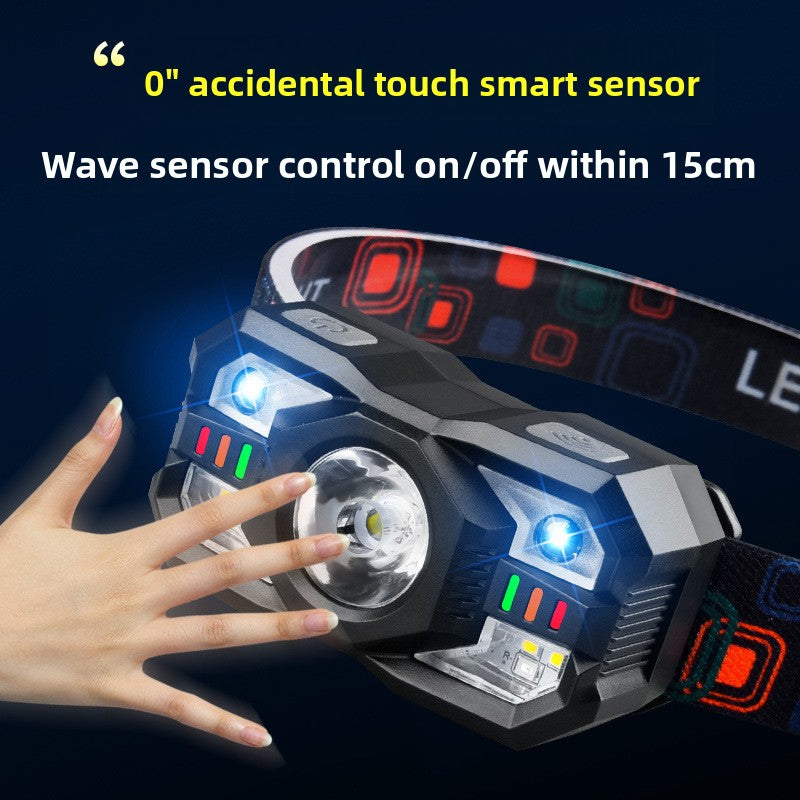 USB Rechargeable LED Headlight for Outdoor Activities