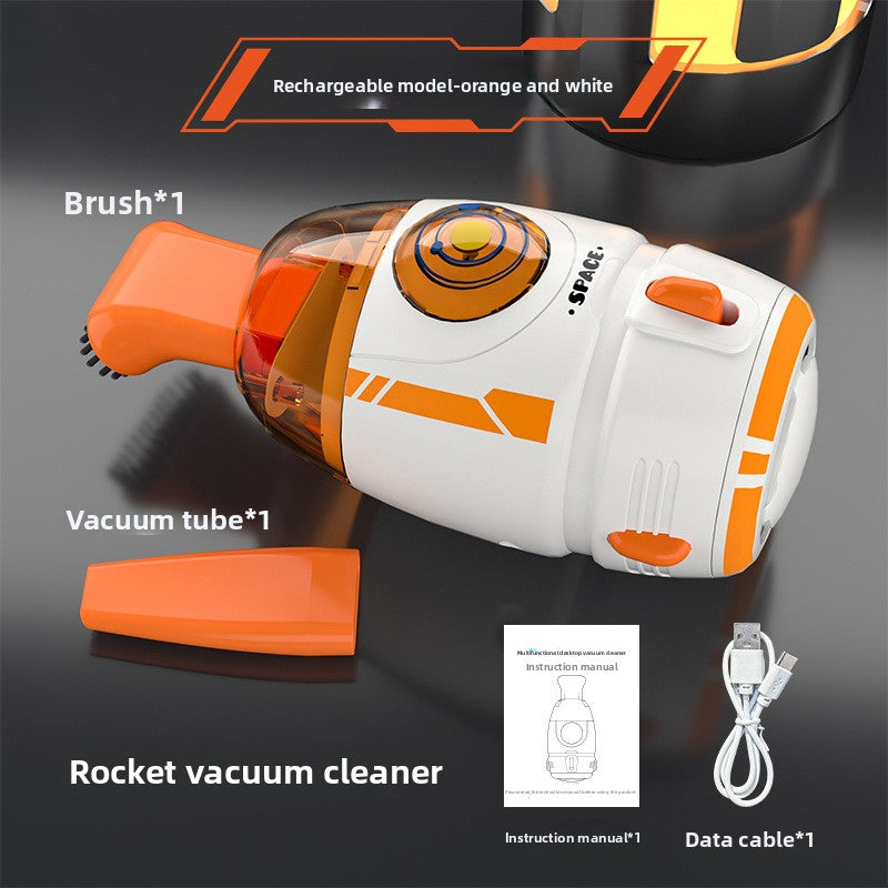 USB Rechargeable Mini Desktop Vacuum Cleaner
