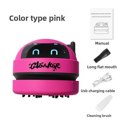 USB Rechargeable Mini Desktop Vacuum Cleaner