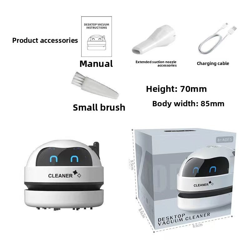 USB Rechargeable Mini Desktop Vacuum Cleaner