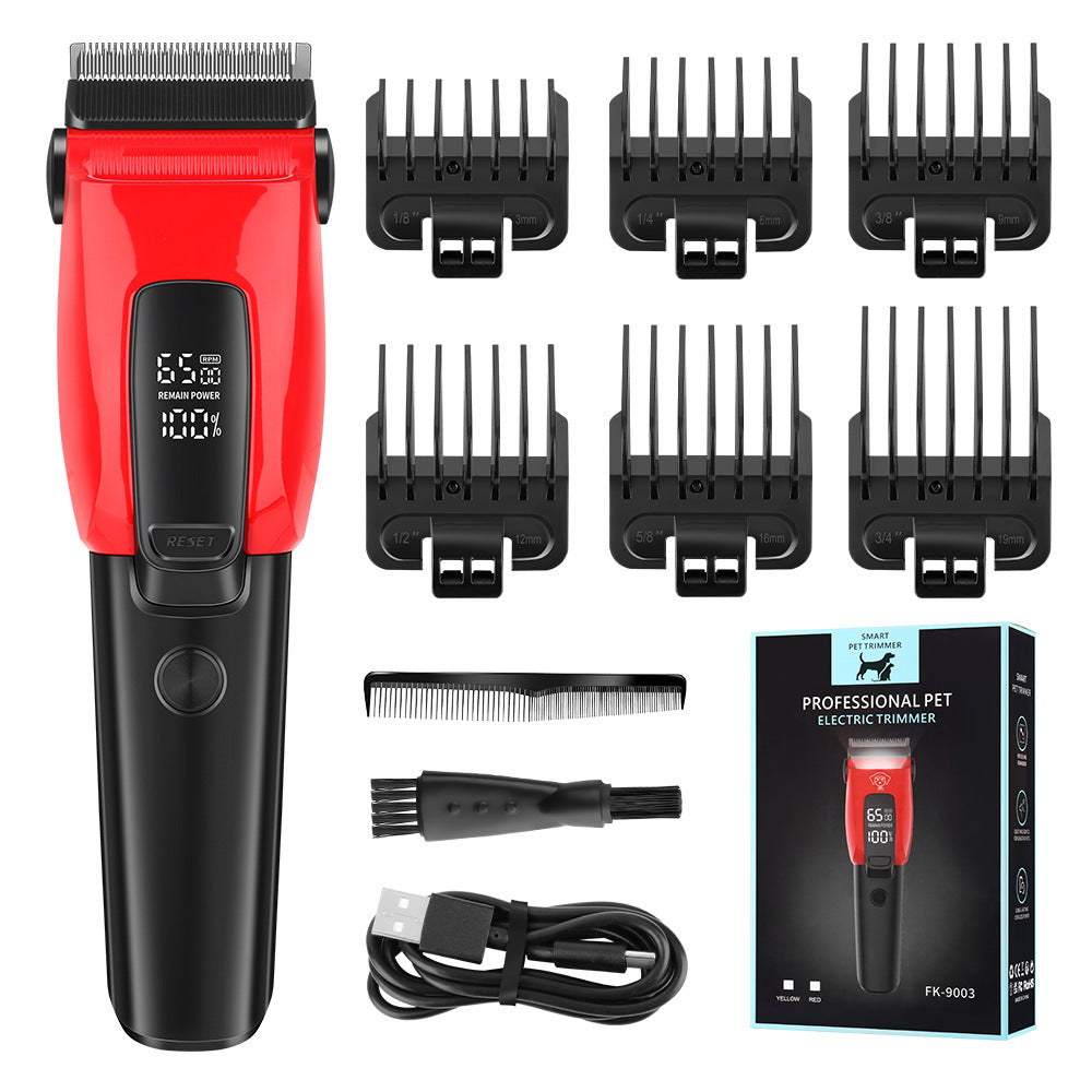 USB Rechargeable Pet Grooming Clipper