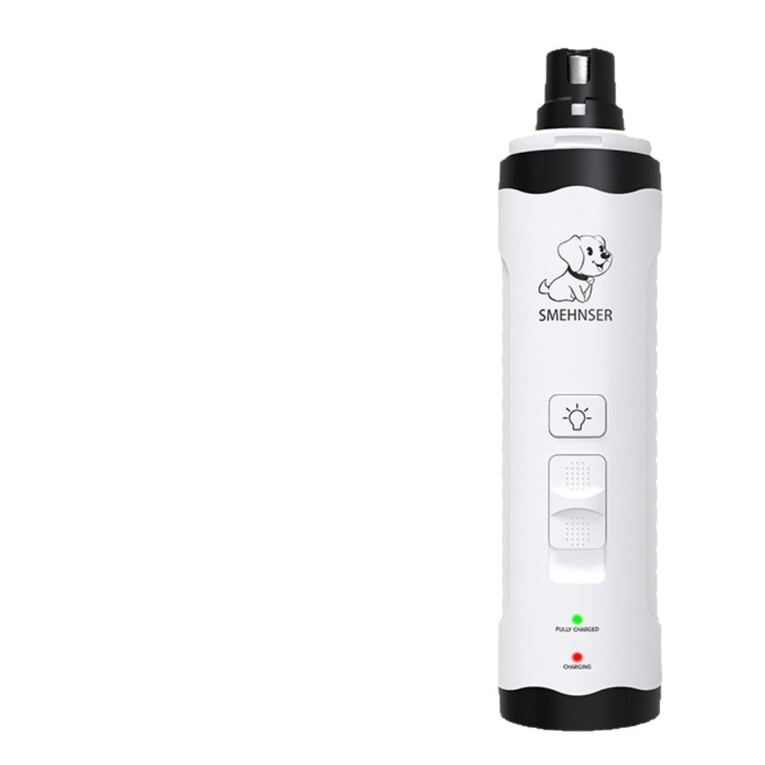 USB Rechargeable Pet Nail Grinder with LED Light