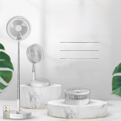 USB Rechargeable Portable Desktop Fan with Quiet Operation