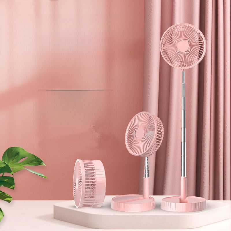 USB Rechargeable Portable Desktop Fan with Quiet Operation