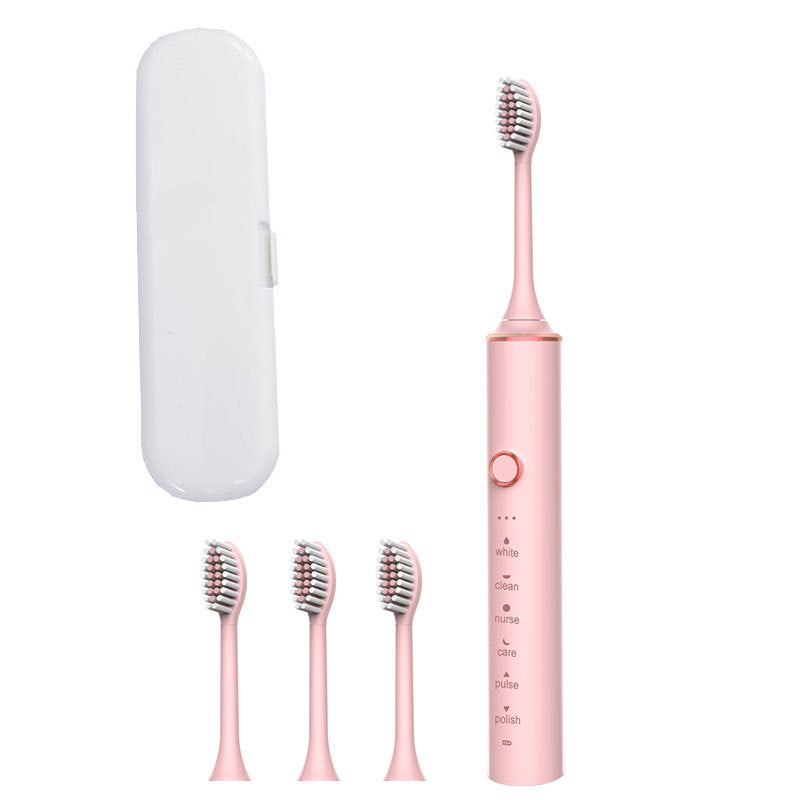 USB Rechargeable Sonic Electric Toothbrush with Multiple Cleaning Modes