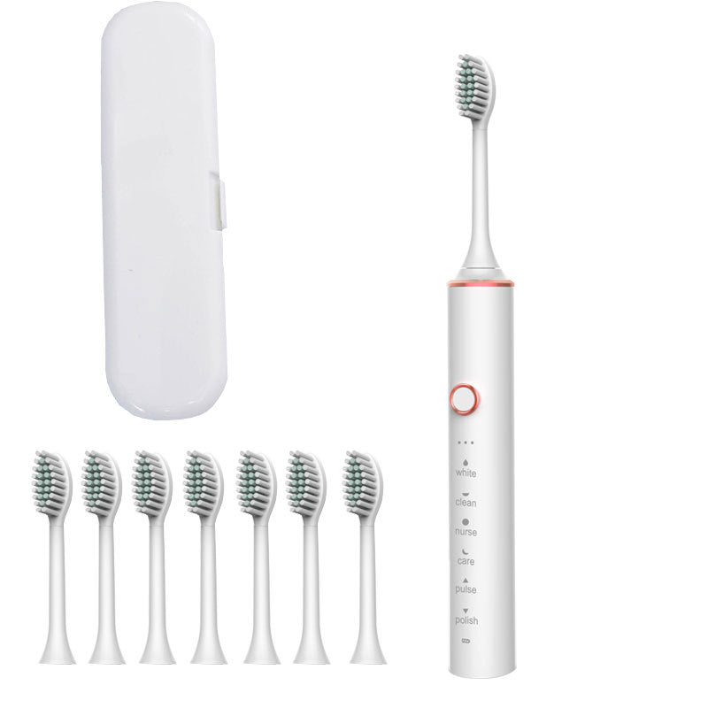 USB Rechargeable Sonic Electric Toothbrush with Multiple Cleaning Modes