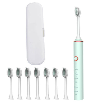 USB Rechargeable Sonic Electric Toothbrush with Multiple Cleaning Modes