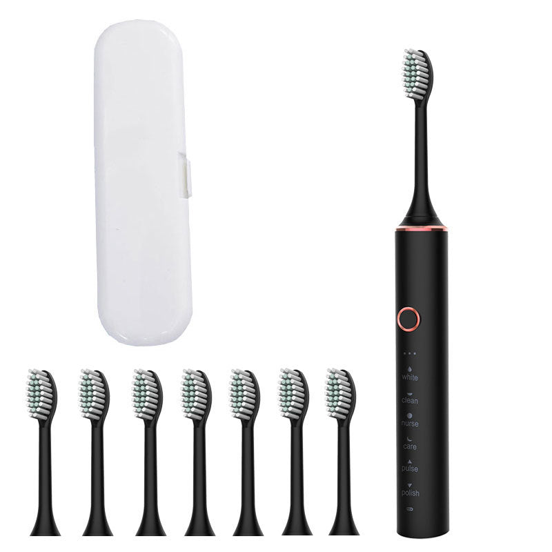 USB Rechargeable Sonic Electric Toothbrush with Multiple Cleaning Modes