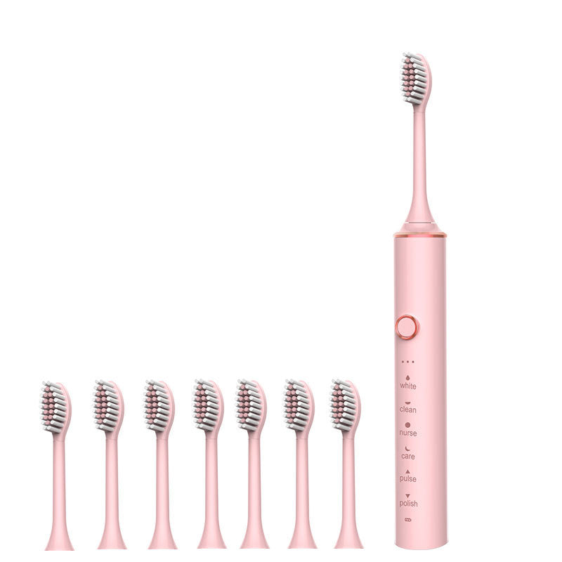 USB Rechargeable Sonic Electric Toothbrush with Multiple Cleaning Modes