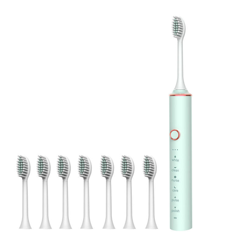 USB Rechargeable Sonic Electric Toothbrush with Multiple Cleaning Modes