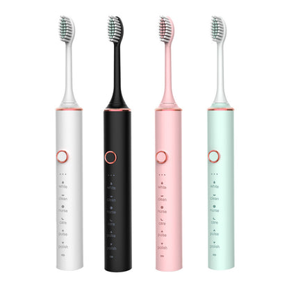 USB Rechargeable Sonic Electric Toothbrush with Multiple Cleaning Modes