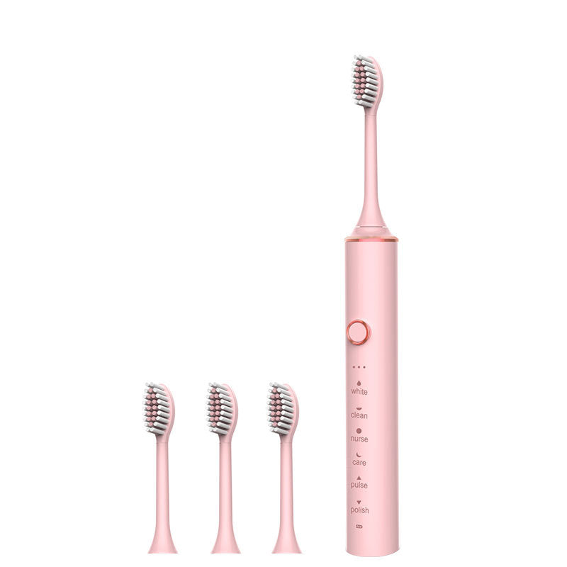USB Rechargeable Sonic Electric Toothbrush with Multiple Cleaning Modes