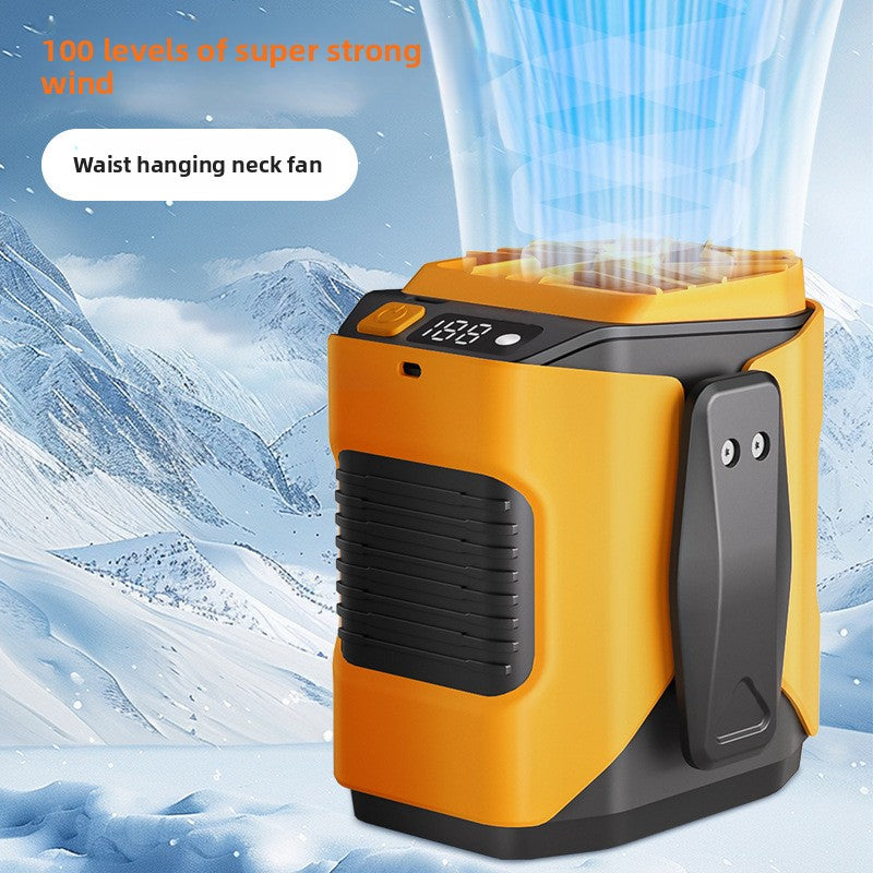 USB Rechargeable Waist Mounted Cooling Fan