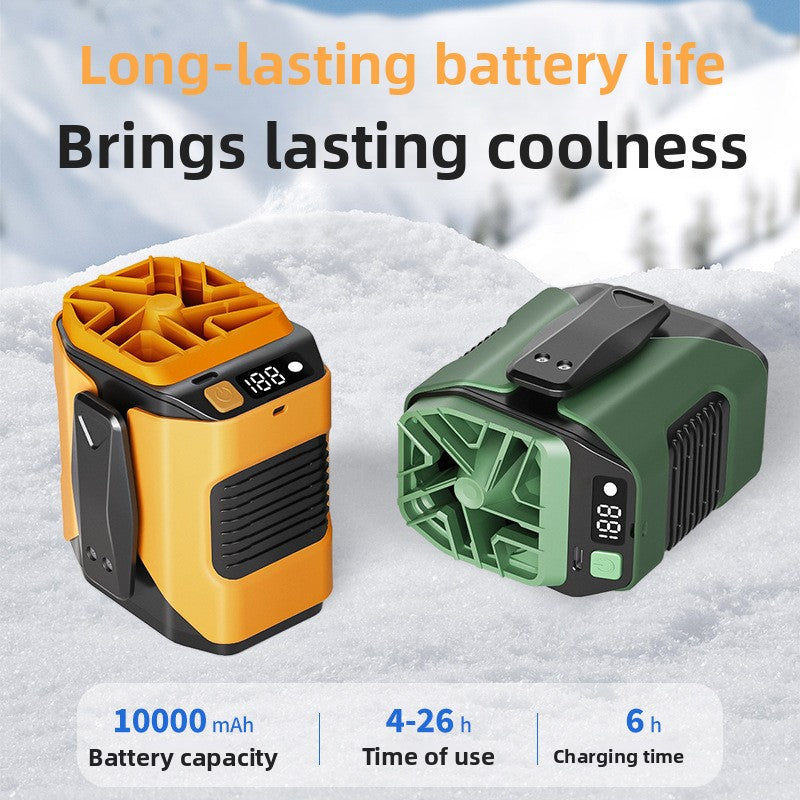 USB Rechargeable Waist Mounted Cooling Fan