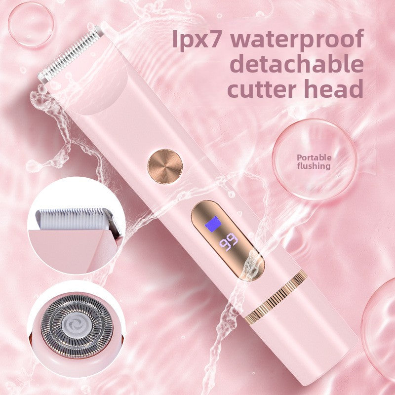 USB Rechargeable Waterproof Hair Removal Trimmer