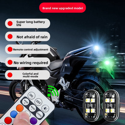 USB Rechargeable Waterproof LED Strobe Lights