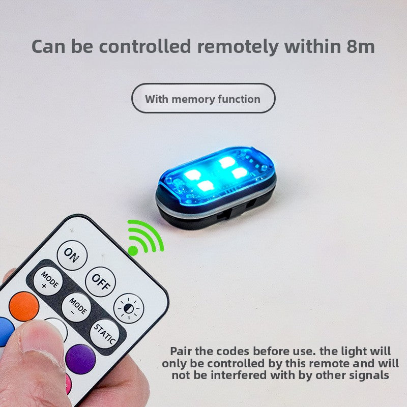 USB Rechargeable Waterproof LED Strobe Lights