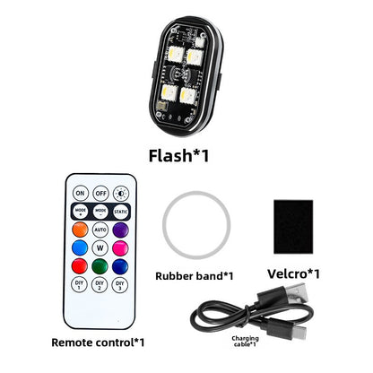 USB Rechargeable Waterproof LED Strobe Lights