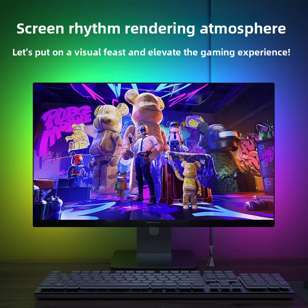 USB RGB Ambient LED Light Strip with Screen Sync