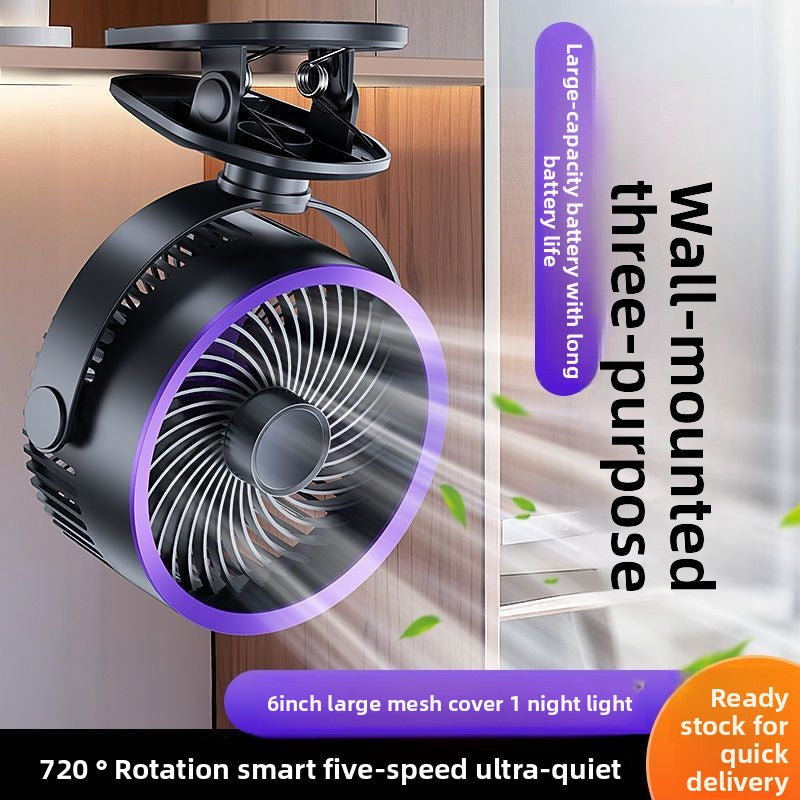 USB small fan cooling and charging fan
