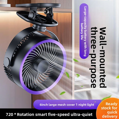 USB small fan cooling and charging fan